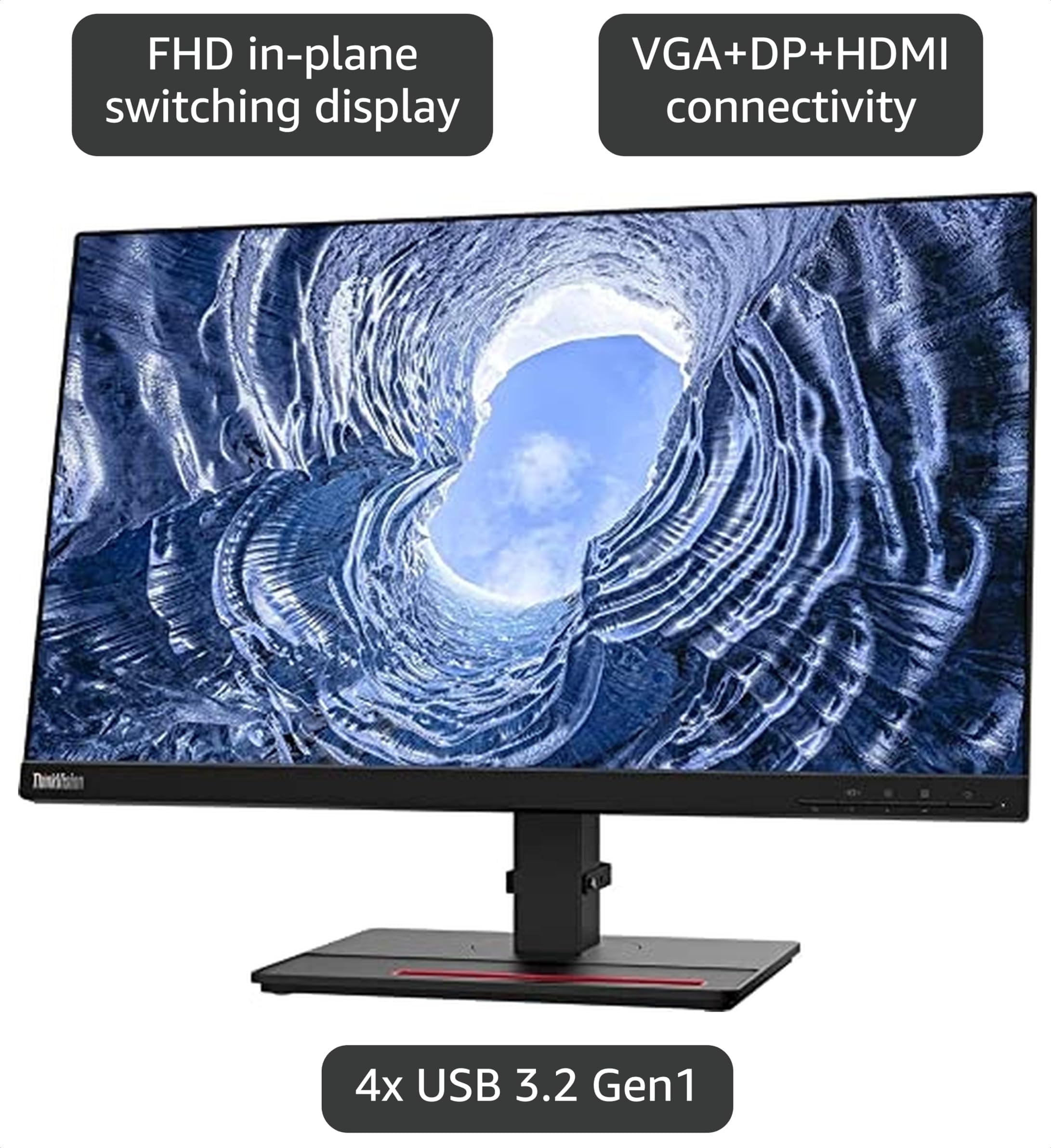 Amazon.com: Lenovo ThinkVision T24i-20 Monitor LCD WLED Full HD de